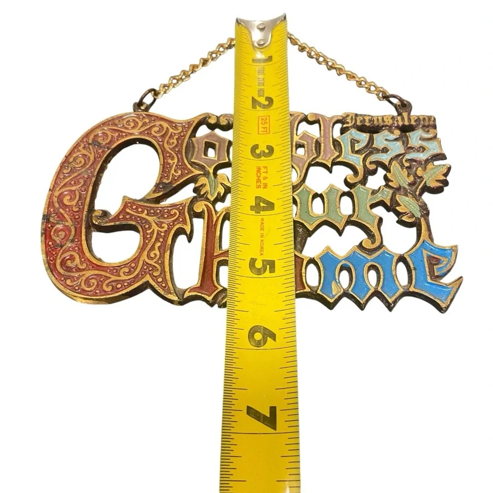 Vintage Metal Colorful 